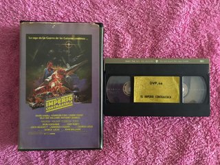 El Imperio Contraataca VHS (1980)