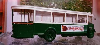 Autobús de juguete Canigou 1925
