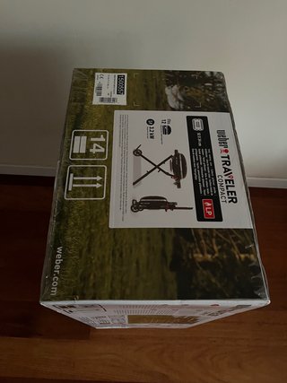 Barbacoa Weber Traveler Compact, nueva