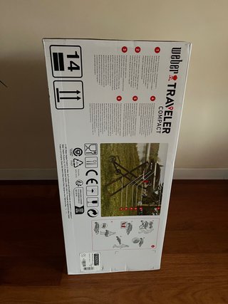 Barbacoa Weber Traveler Compact, nueva