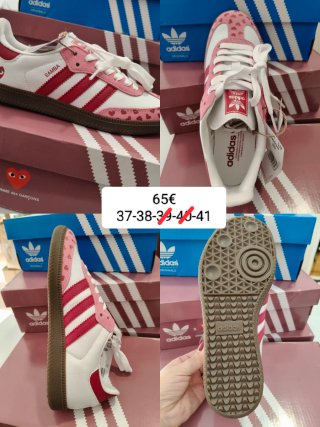 Adidas Samba Corazón Rosa