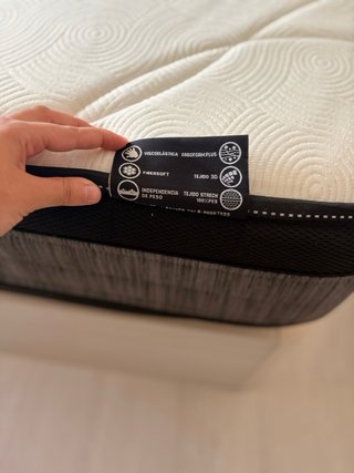 Cama Matrimonio 135cm con Canapé Madera