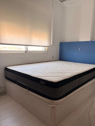 Cama Matrimonio 135cm con Canapé Madera
