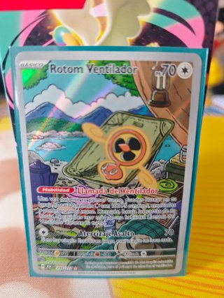 Rotom Ventilador 250/217 Carta Pokémon