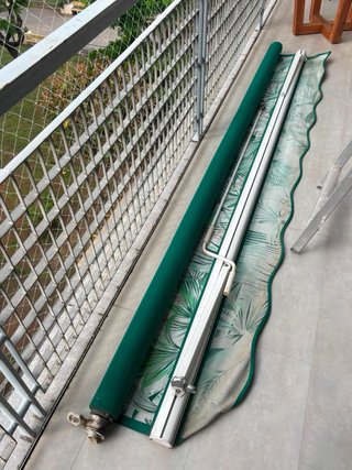 Toldo para balcón verde 3.25m