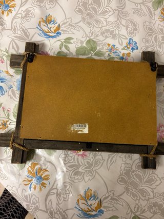 Quadro Harley Davidson Legno Metallo