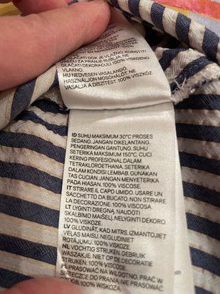 Blusa in viscosa con dettagli in pizzo tg.M- H&M