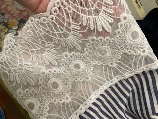 Blusa in viscosa con dettagli in pizzo tg.M- H&M