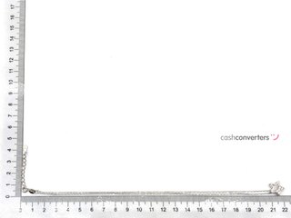 gargantilla plata 925mm con piedra con circonita 22cm