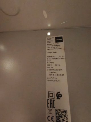 Campana Teka 40474250 easy tl 6310 extensible