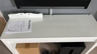 Escritorio/Tocador IKEA Malm con Cristal