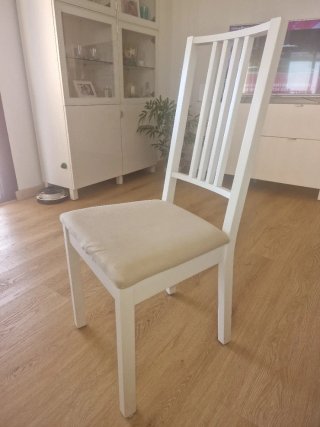 Conjunto mesa y 6 sillas comedor