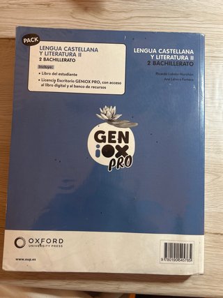 Lengua castellana y literatura II. Libro del es...
