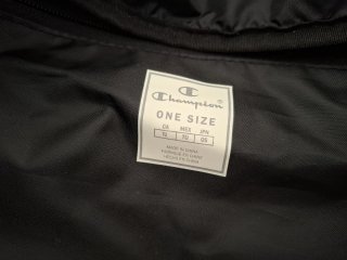 Bolsa de deporte Champion negra y gris