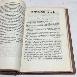 Libro Antico 1865/66 - I Borboni Di Napoli Dumas