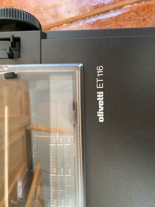 Olivetti ET 116 Máquina de Escribir