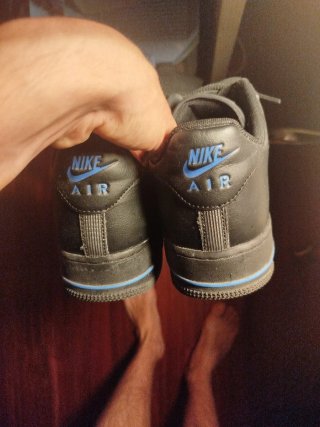 43 Zapatillas Nike Air Force Jewel Negras