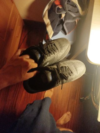 43 Zapatillas Nike Air Force Jewel Negras