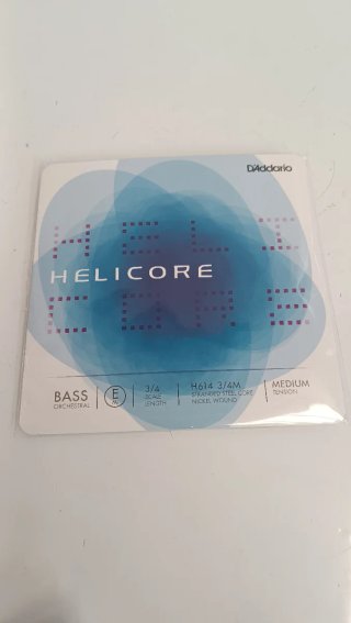 Cuerdas Bajo D'Addario Helicore 3/4 - E2S0391