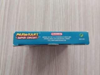 MARIO KART SUPER CIRCUIT PAL GAME BOY ADVANCE