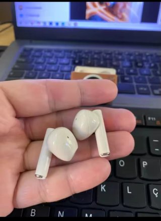 Auriculares Bluetooth KFG Diseño Cámara Marrón/Bla