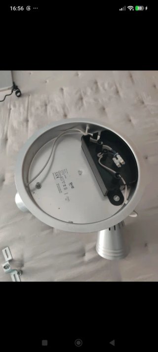 Lámpara de techo IKEA 3 focos