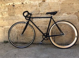 Bicicleta Fixie Negra