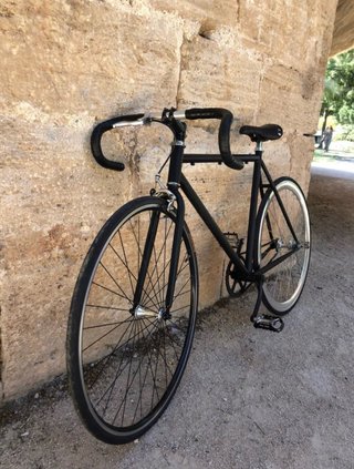 Bicicleta Fixie Negra