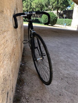 Bicicleta Fixie Negra