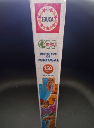 Puzzle Distritos de Portugal (150 Peças)