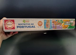 Puzzle Distritos de Portugal (150 Peças)