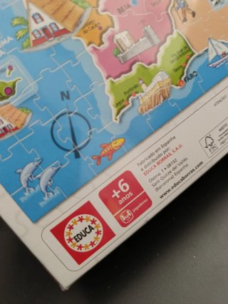 Puzzle Distritos de Portugal (150 Peças)