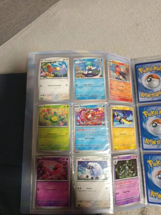 Álbum de Cartas Pokémon completo