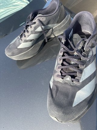 Adidas Adizero Talla 44 Negras y Plateadas