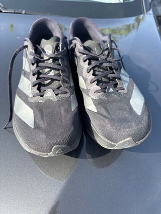 Adidas Adizero Talla 44 Negras y Plateadas