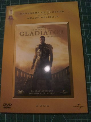 DVD Gladiator (Español) - Ganadora 5 Oscar