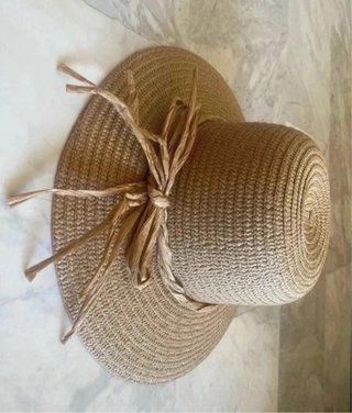 Sombrero de paja Zara mujer