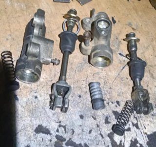 África twin 750 xrv 750 Bombas traseras freno