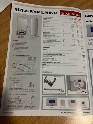 Caldera Ariston Gas Natural