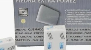Piedra pómez ecológica 12 unidades