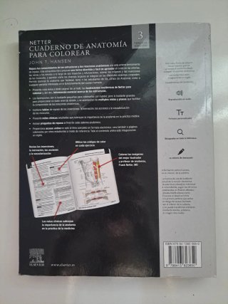 Netter. Cuaderno de anatomía para colorear