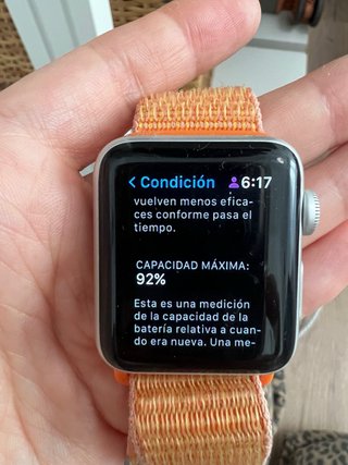 Apple Watch S3 38mm Naranja