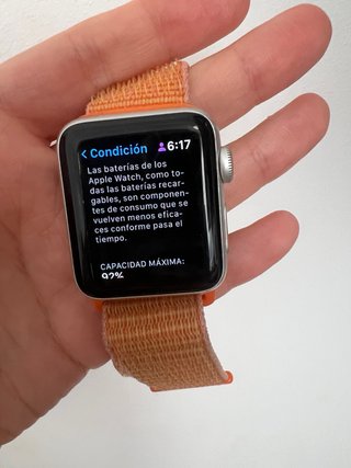 Apple Watch S3 38mm Naranja