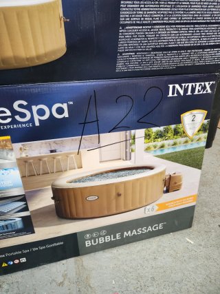 Intex Spa Hinchable Beige 6 Personas