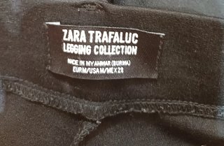 Pantalón elástico negro