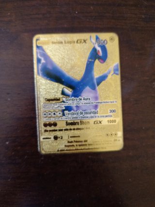 Colección cartas pokemon doradas