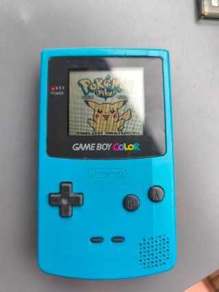 Consola Game Boy Color + Juegos + Lupa + Funda