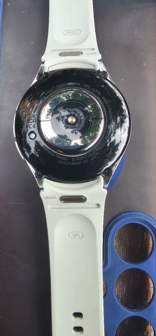 Reloj Samsung Plata y Blanco