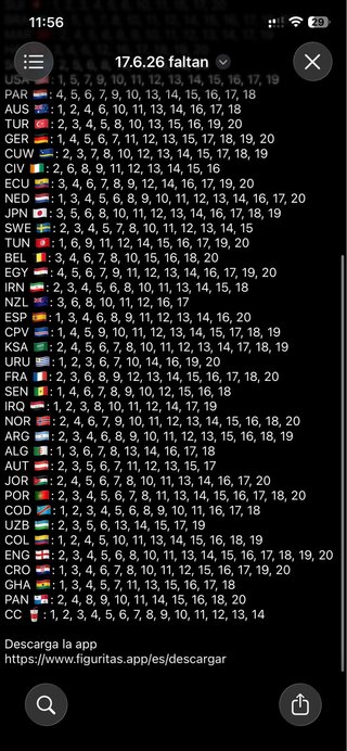 Cromos Mundial Panini 2026