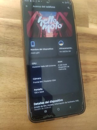 Motorola Moto G05 Verde Bosque